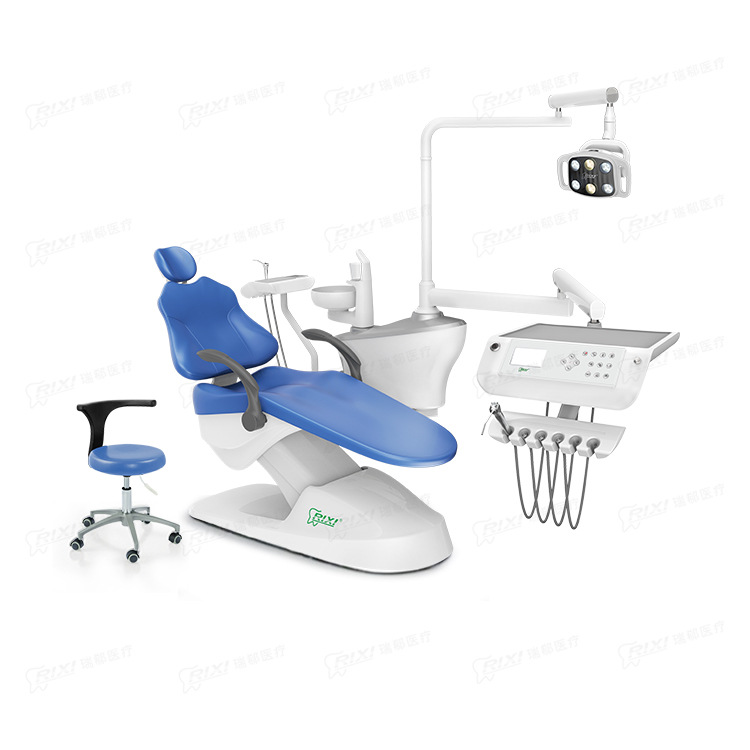 Silla de tratamiento integral dental La mesa de tratamiento puede levantar la silla dental La silla de tratamiento integral dental Ruixi