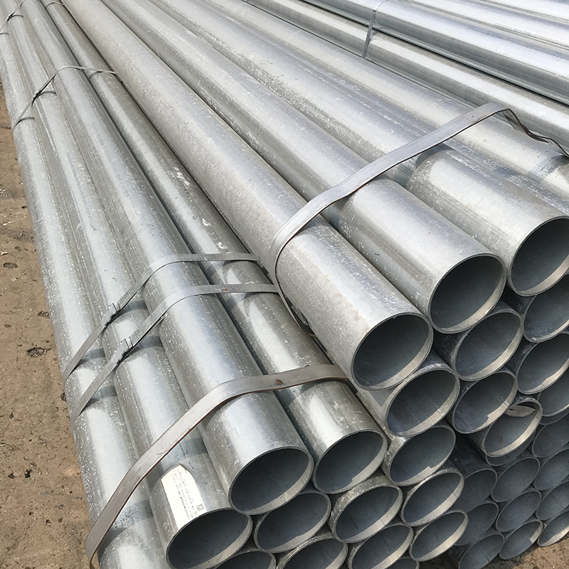 南京2寸*3.5mm镀锌钢管现货批发Q235建筑工程镀锌圆管量大优惠