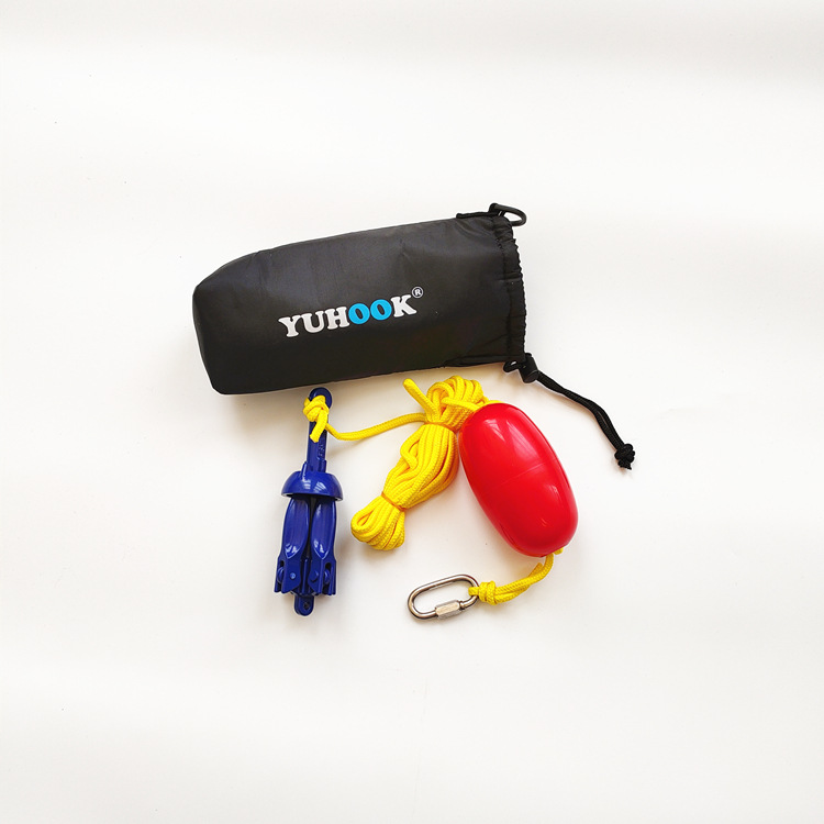 铝制锚铝锚折叠锚组合橡皮艇皮划艇冲锋舟充气钓鱼船锚跨境