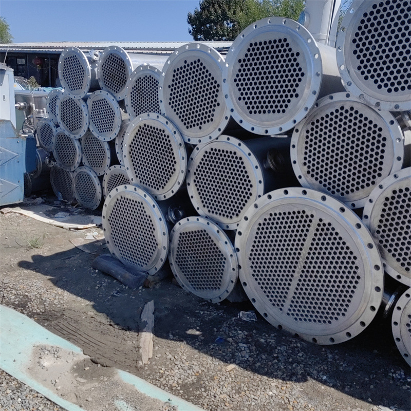 二手工业冷凝器  列管式冷凝器 150平方冷却设备