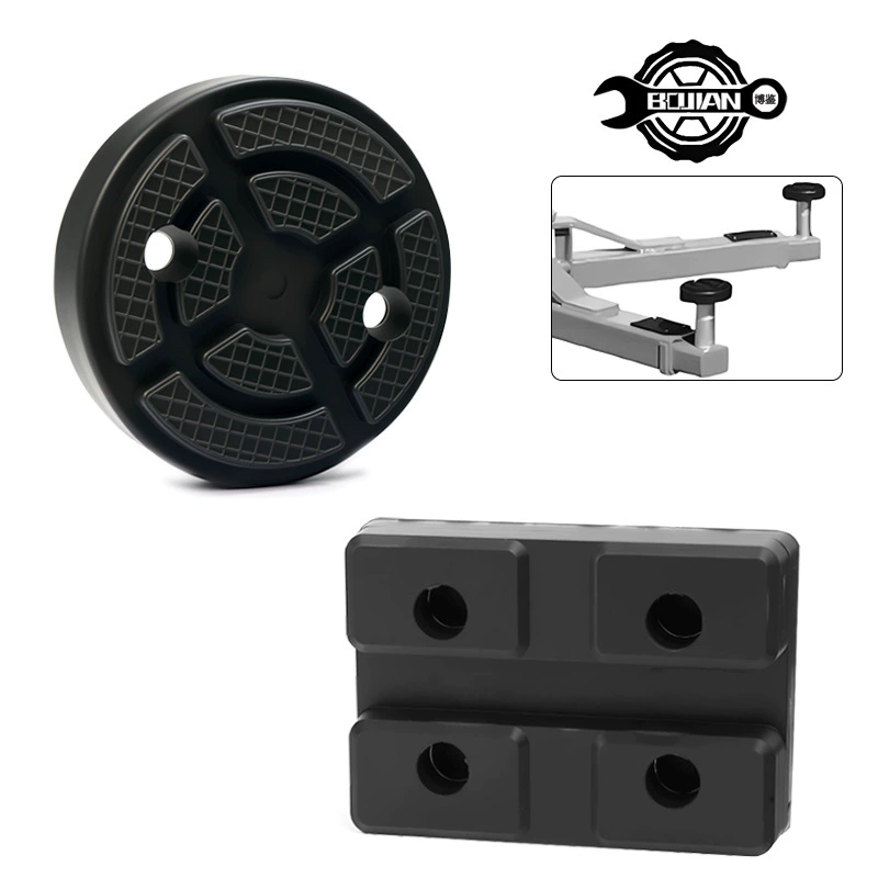 Оптовая продажа поддонов с двумя колоннами драконьих подъемников плюс высокие узлы для увеличения ножек плюс высокие стойки для высоких колонн дисковые резиновые прокладки для автомобильных подъемных принадлежностей