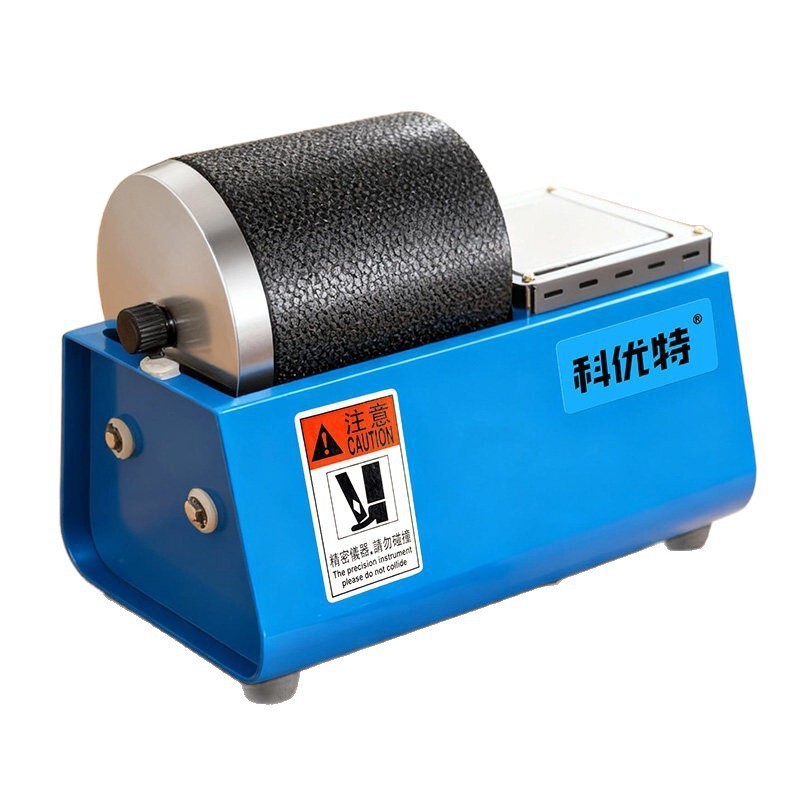 Infinitely Adjustable Speed Drum Polishing Machine with Timer, Capable of Forward and Reverse Rotation, Small-Sized Polishing Machine for Gold, Silver, and Copper, Anti-Collision Rubber Drum Grinder Infinitely Adjustable Speed Drum Polishing Machine with Timer, Capable of Forward and Reverse Rotation, Small-Sized Polishing Machine for Gold, Silver, and Copper, Anti-Collision Rubber Drum Grinder