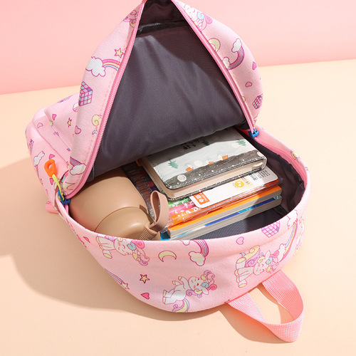 Children's school bag kindergarten wholesale baby anti-lost small backpack dinosaur foreign trade cross-border backpack for girls unicorn