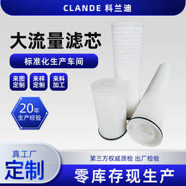 定制大流量折叠滤芯替代颇尔工业水折叠过滤器替代pall大流量滤芯