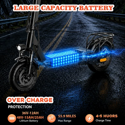 Qatlanan elektrik skuterlər: cross-border electric scooter with long