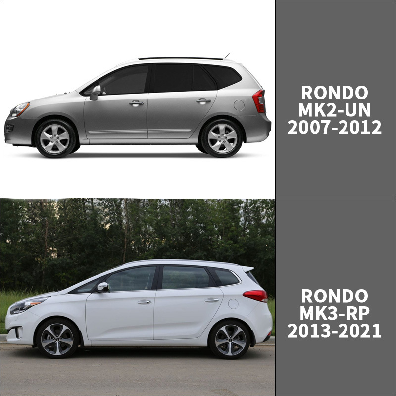 Suitable for Kia Rondo window visors, sunshades, rain deflectors, and wind deflectors