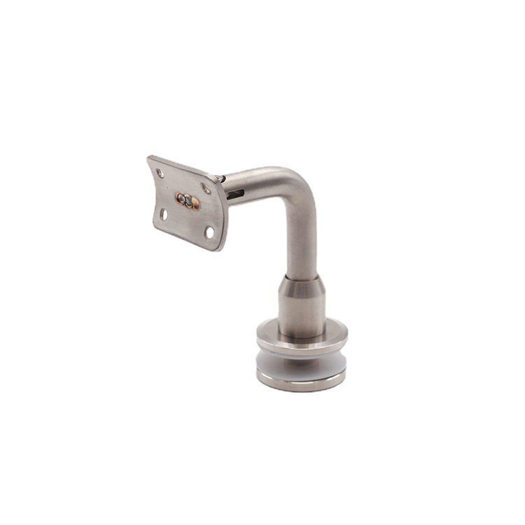 304不锈钢室内外玻璃夹点支式楼梯扶手支撑托架连接件走廊护栏固