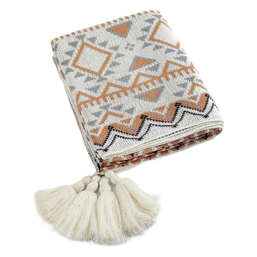 Navajo кондиционер трикотажное одеяло в скандинавском стиле богемный офис спальня сон летний диван одеяло