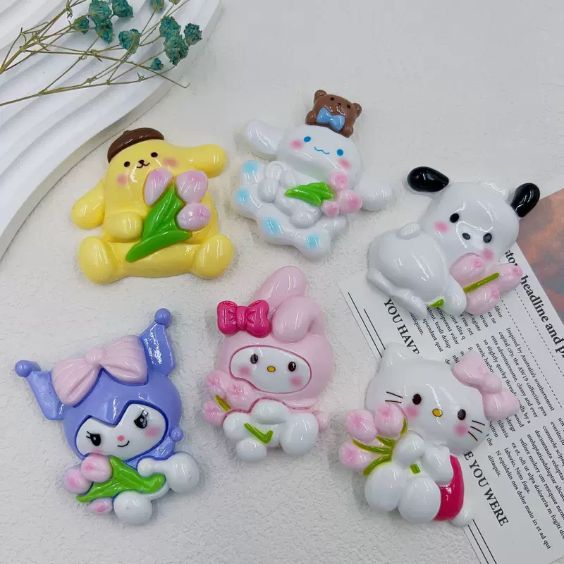 Sanrio, аксессуар, зажим для волос, кремовый чехол для телефона, аксессуары, DIY