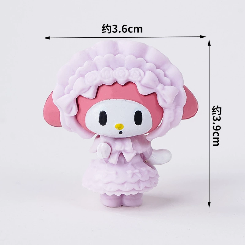Xiaohongshu is the same cute Kuromi cake decorative ornament net red girl girl birthday party dressing plug -in