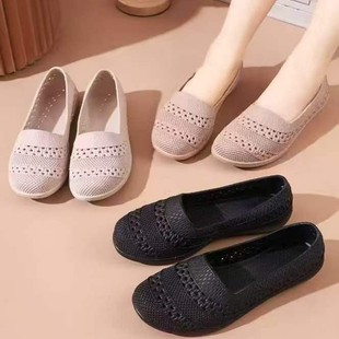 26Ů�ļ��¿�PVC��Ьƽ�ל\��һ�_�ŋ���Ь�羳Ů��Ь �����]