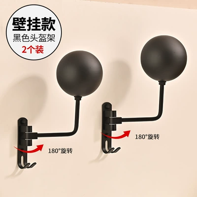 Wall-Mounted Motorcycle Helmet Rack Motosiklet dəbilqə rəfləri - wall-mounted-double-pack-stainless-steel-ball-head