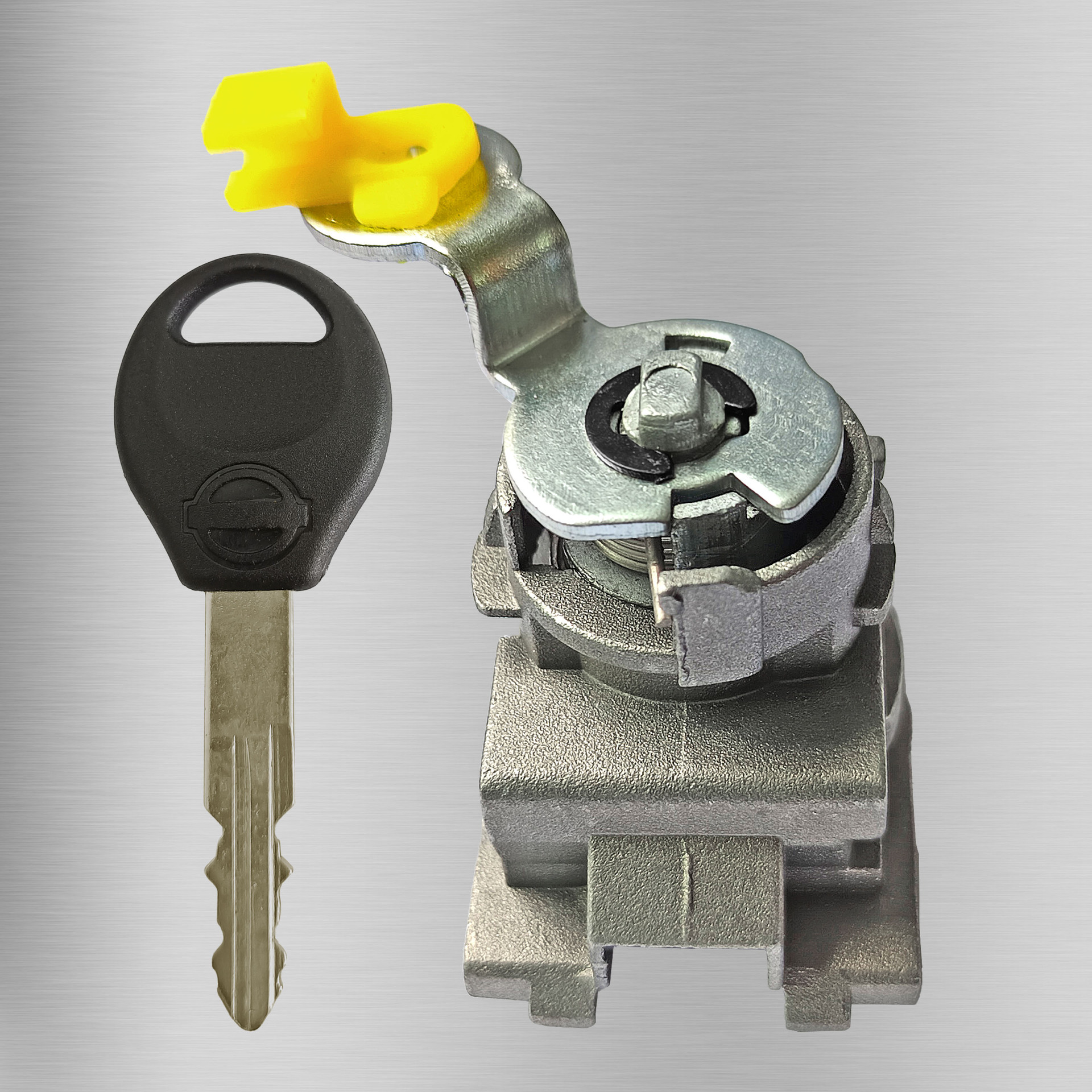 Aplicable a NISSAN08 Tianasana cilindro de la puerta izquierda cilindro de la puerta del conductor cilindro de la puerta del automóvil NISSAN modificación de reemplazo del cilindro de la puerta