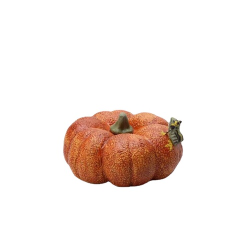 Manufacturer wholesale tea seat ornaments Yixing purple sand tea pet water spraying frog watermelon pumpkin lotus seed gourd tea set ornaments