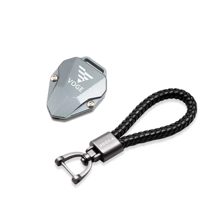 Suitable for Wuji Cu625 Cu525 Cu250 Ds525X Modified Aluminum Alloy Key Shell with Buckle Decorative Accessories (Dəbilqə (Kaska) aksesuarları) - silver-set