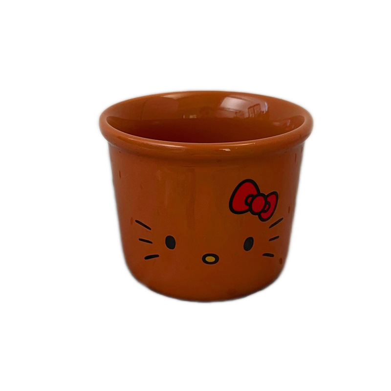 可爱猫咪马克杯陶瓷杯高颜值家用情侣款喝水杯子少女心手握咖啡杯|undefined