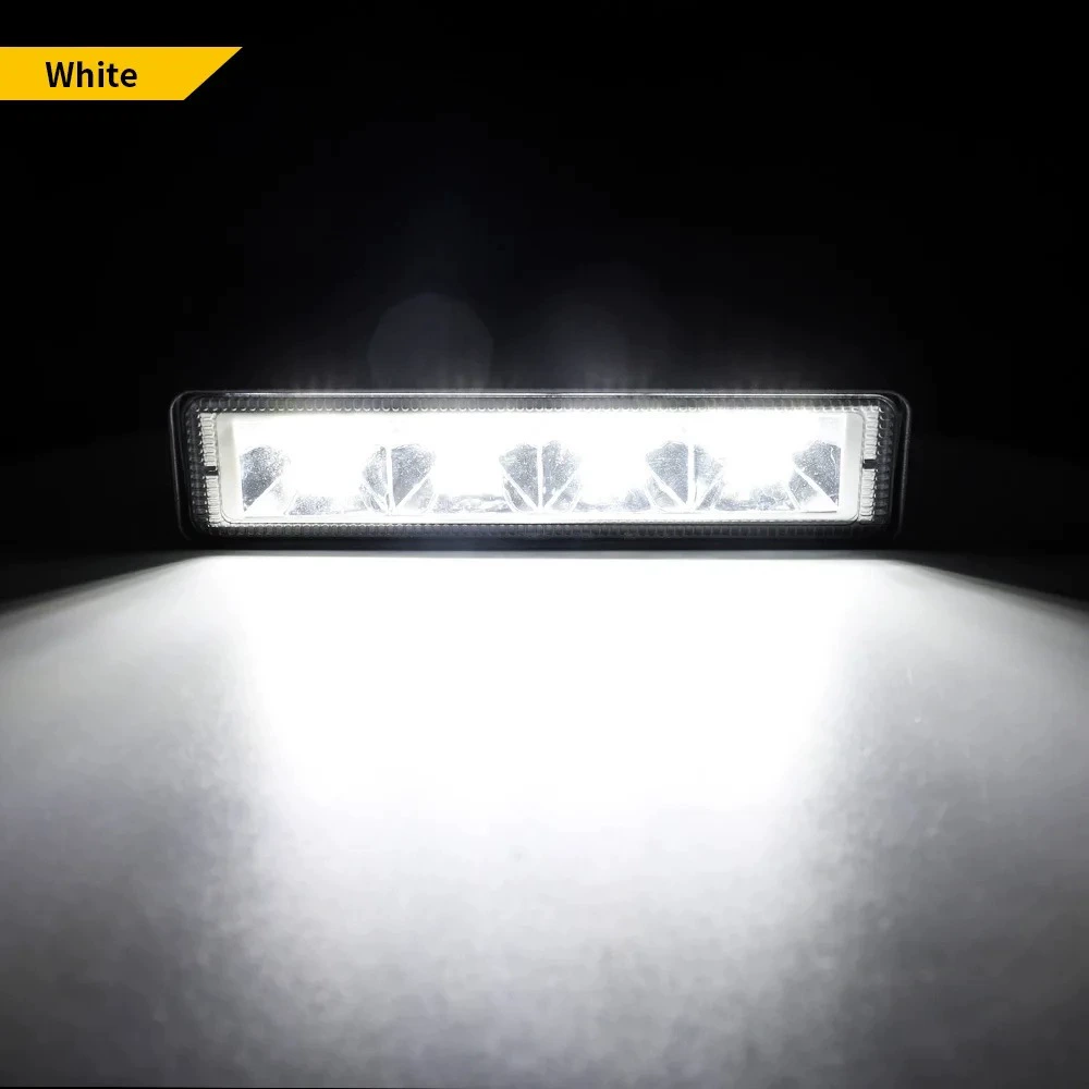 Новый белый легкий однообразный 24-светодиодный 72W LED рабочий свет для внедорожника/мотоцикла, модификация