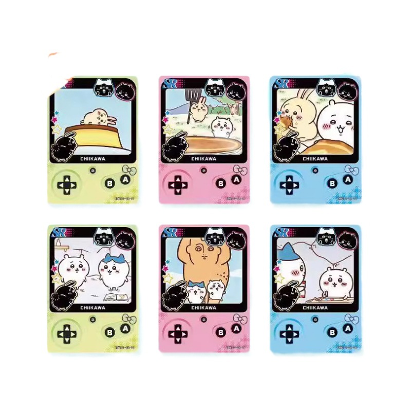 Tarjetas de colección de tarjetas Jiikawa tarjeta flash completa 1 yuan paquete de 3 balas de una caja completa de tarjetas de coleccionista Usaki Dolor oso infestación de tarjetas periféricas