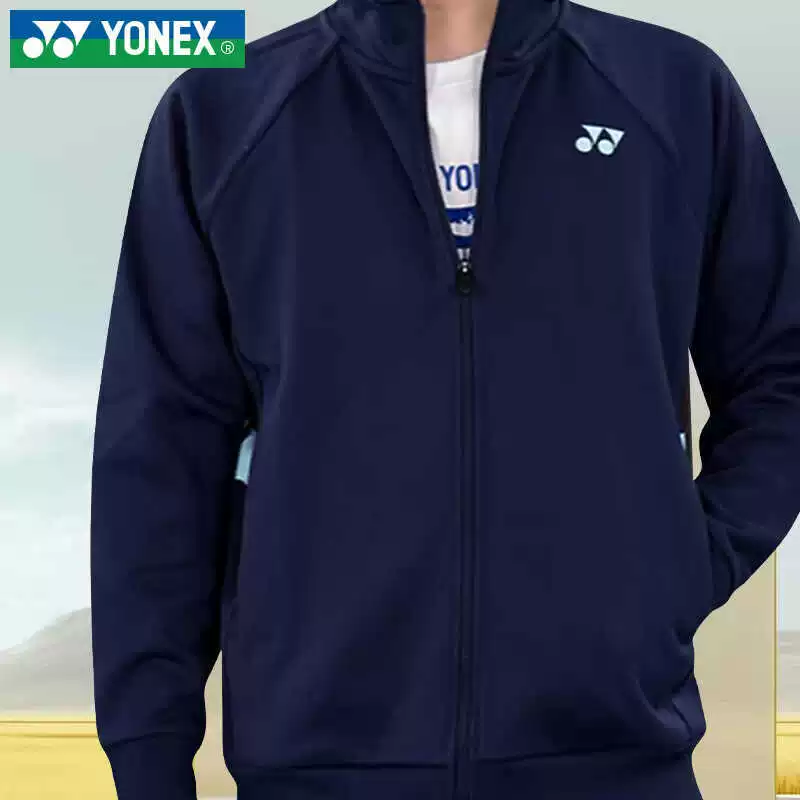 Форма для бадминтона Yonex YY, мужская и женская спортивная теплая куртка с длинным рукавом, повседневная, модель 150074BCR/250074BCR