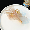 Metal advanced elegant shark, hairgrip, crab pin, brand big hair accessory, high-quality style, South Korea