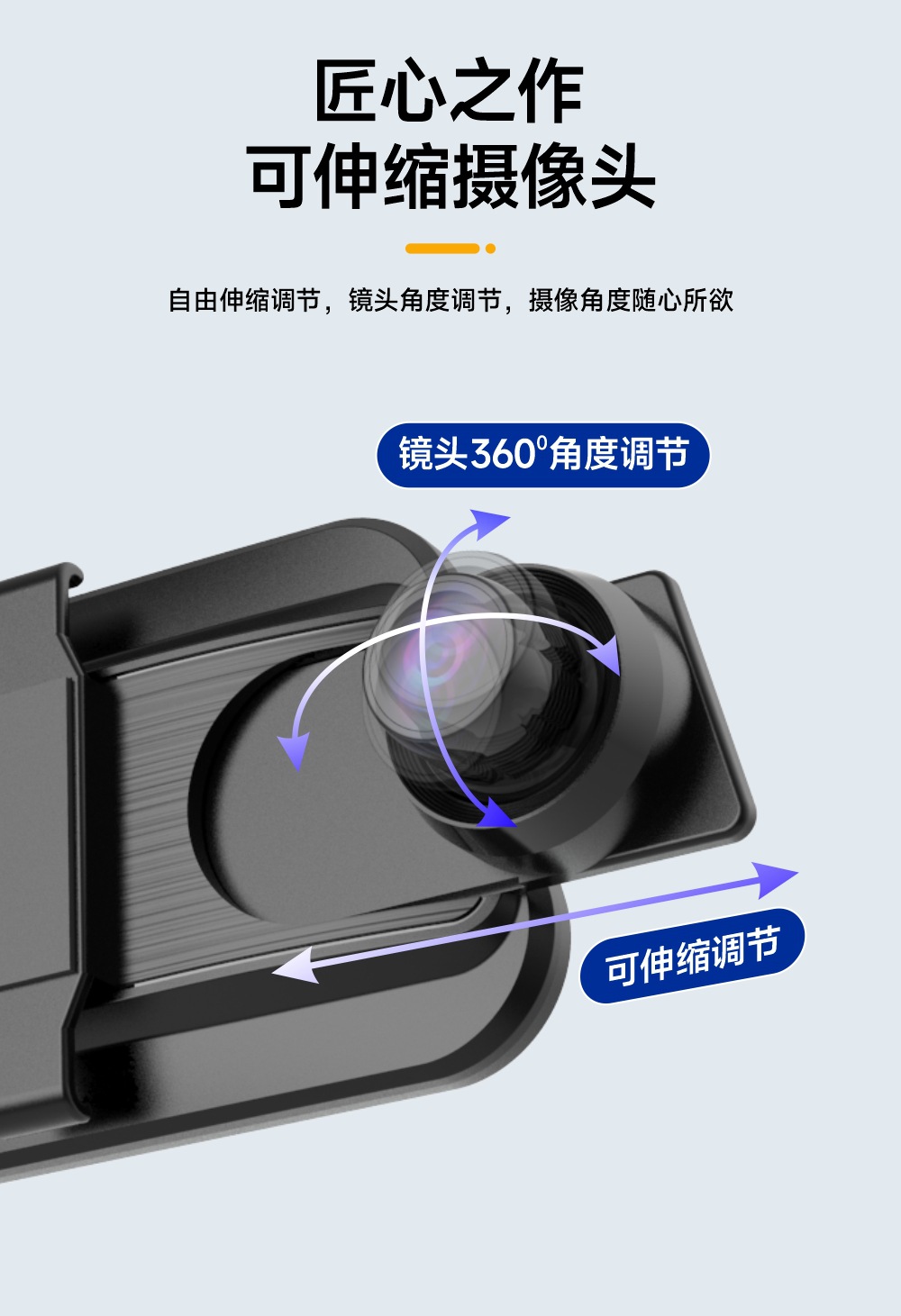 10 inch driving streaming media rearview mirror recorder car video recorder reversing image display front and rear double recording