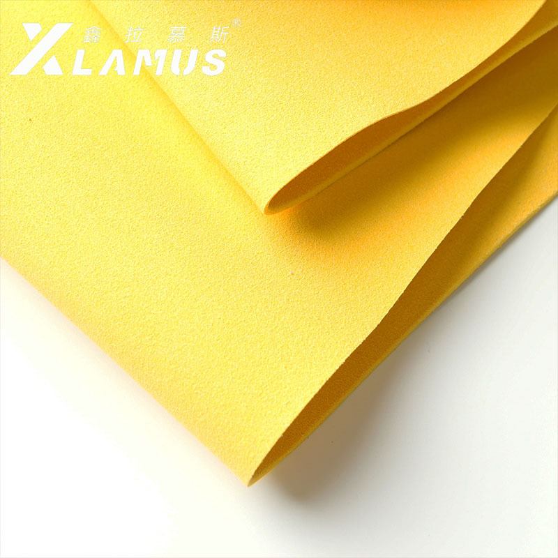 Manufacturer's In-Stock 1.4mm Thick Double-Sided Velvet Microfiber Gloves for Shoe Materials, Sports Goods, and Luggage Use, Made of Suede