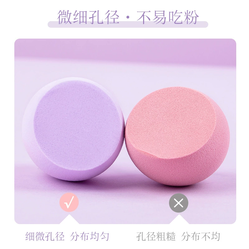 Cosmetic sponge, makeup primer drop-shaped, soft heel