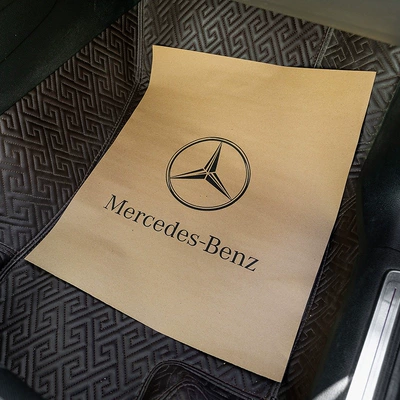 Universal Foot Pad pad paper, car interior mat paper - 100-black-mercedes-benz-car-emblems-todays-super-low-price