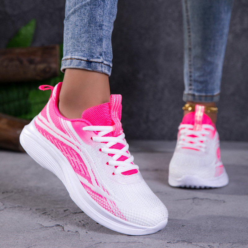 Large Size Sports Shoes for Women, Mesh Breathable Running Shoes, New Soft-Soled Jinjiang Cold-Adhesive Travel Shoes, Model 8838, 10 Colors Large Size Sports Shoes for Women, Mesh Breathable Running Shoes, New Soft-Soled Jinjiang Cold-Adhesive Travel Shoes, Model 8838, 10 Colors