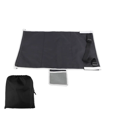 bed children's aircraft pedal – Universal Foot Pad - black-bundle-pocket-childrens-aircraft-seat-extender
