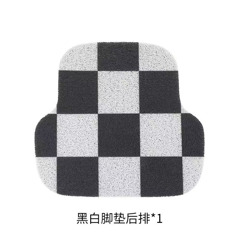 Car Foot Pvc Car Mat Cute Cartoon Cinnamon Dog Car Anti-Dirty Foot Mat Car Wire Ring Scraping Foot Mat