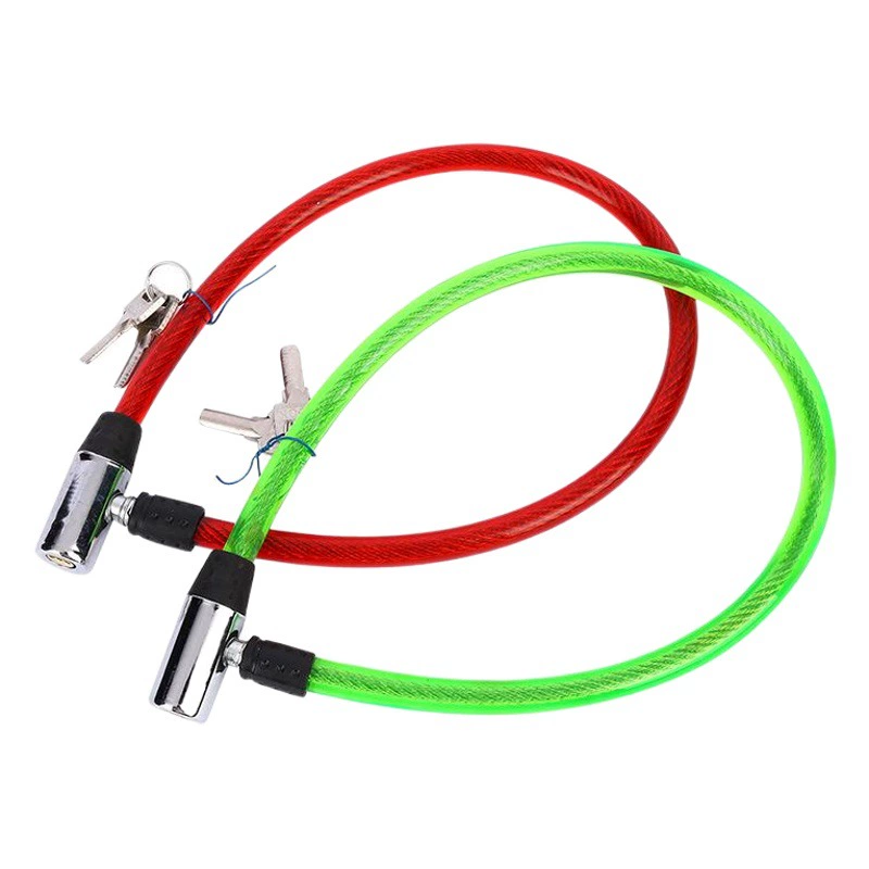 Производители поставляют проволочный замок Велосипед Электромобиль Противоугонный замок Мульти-Спецификация замок проволочный замок цепной замок