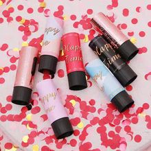 手持小礼花儿童生日毕业订婚礼伴娘拍照礼花筒结婚礼炮气氛感道具