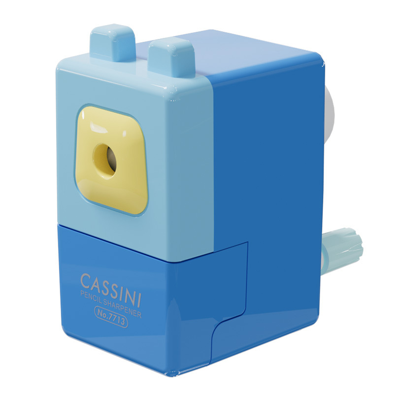 7713 Color de la fruta, lápiz automático, sacapuntas, sacapuntas de manivela, útiles escolares para niños, juguetes para niños