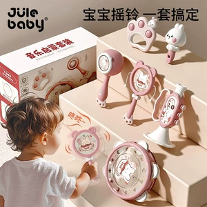 Игрушка для новорожденных для младенца, погремушка, маракас, 6 мес., можно грызть, раннее развитие, 1 лет