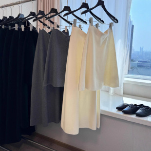 ��ɫ��ë��ȹ����ȹŮ�ﶬ�����@��a��ȹ���|���ŷ�ʽС������ȹ