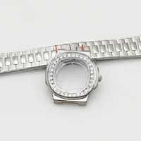 42MM модифицированный корпус для полного комплекта механических часов Baida Nautilus с буровым корпусом для часов 2813/8215