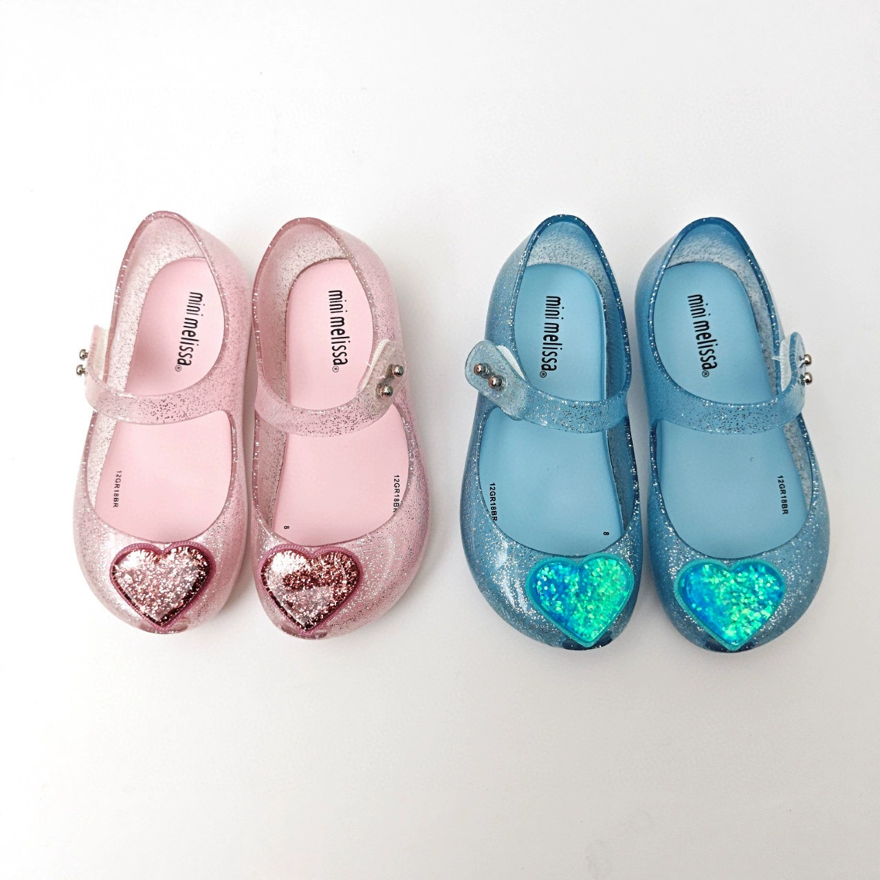 Новая детская обувь Melissa, сандалии с рыбьим ртом и сердечками, ароматные желейные туфли Melissa, пляжная обувь, туфли принцессы для девочек