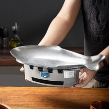 泰国加热餐具酒店餐具冷热菜鱼盘港式烤柠檬鱼炉干锅盘子泰式餐厅