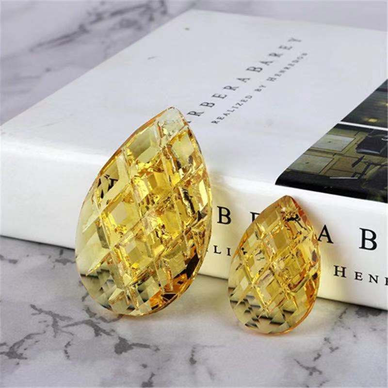 Amazon Bestseller: Colorful Flower Grid Crystal Chandelier Accessories – Christmas & Wedding Gift Pendant, DIY Lighting Decor Hanging Charm