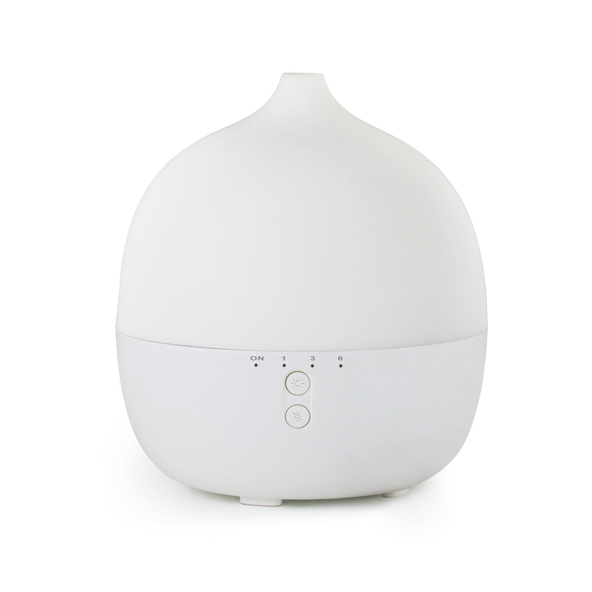 Smart Walnut-Grain Aromatherapy Humidifier with Remote Control and 7-Color Night Light