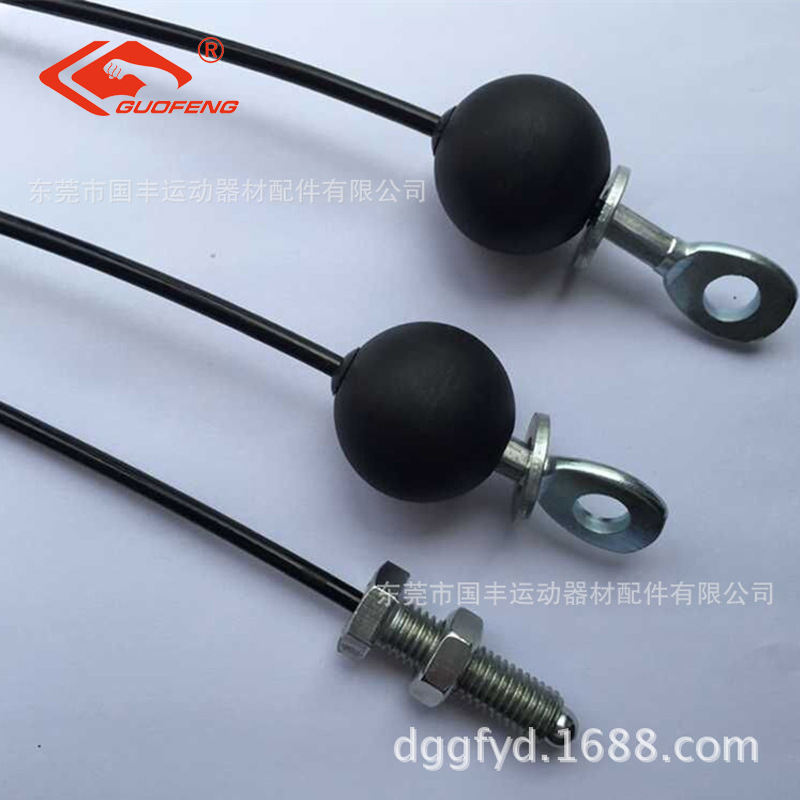 Suministro de equipos deportivos cuerda de alambre de acero cuerda de alambre de acero recubierta de pegamento