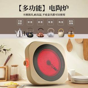 Rongshi Da [Dtl2225B/Dtl106] Multifunctional Electric Ceramic Stove Tea Maker, Tea Brewing Around the Stove, Induction Cooker (Yz)
