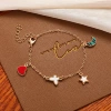 2080#Love Butterfly Bracelet