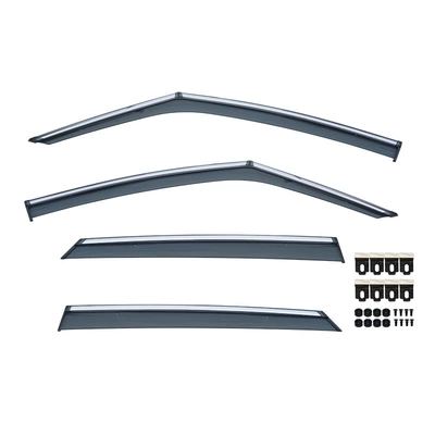 Rain shield: hatchback window rain and