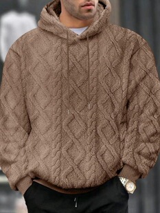 H 93582 Men's Hooded Fleece Sweatshirt ��ʽ�l�� �羳�W��
