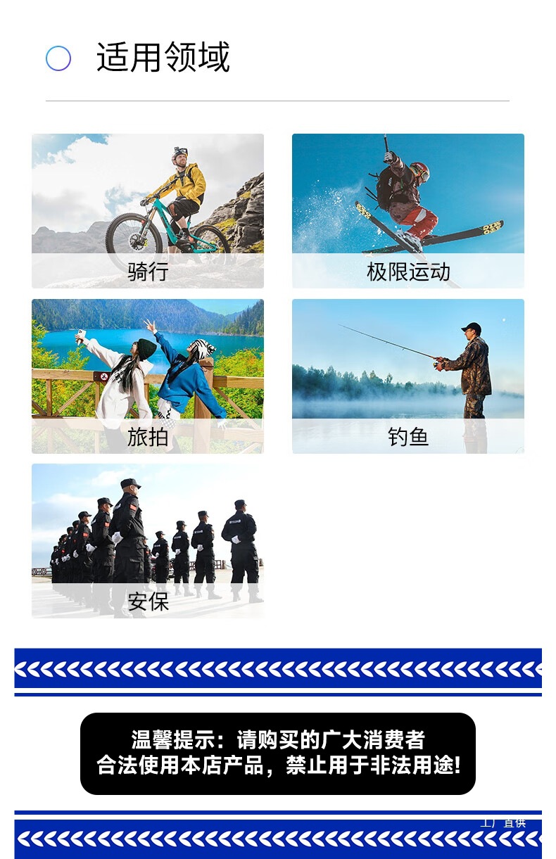 Patriot Sports Camera Recorder Hd Chest Camera with Electric Motorcycle Driving Video Shen Peihui