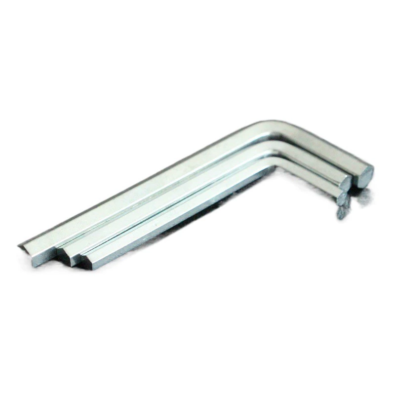 Прямая поставка с завода 45 # Метрический шестигранный ключ оцинкованный термообработка Твердый плоский шестигранный ключ L оптом