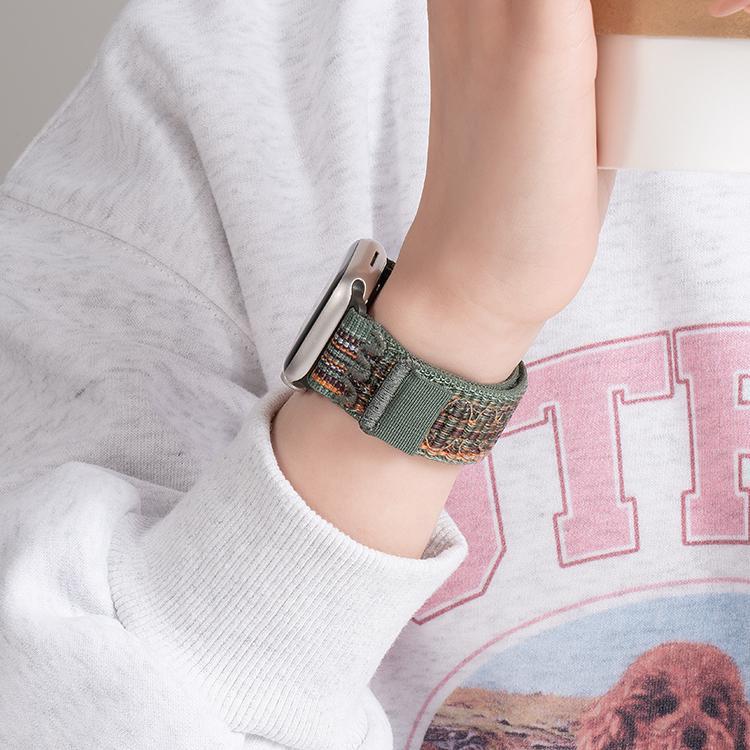 Suitable for iWatch Model S8 Summer S7 Nylon Woven 7 Strap S3 Female S6 Sports S10 Male Ultra2/3 Classy