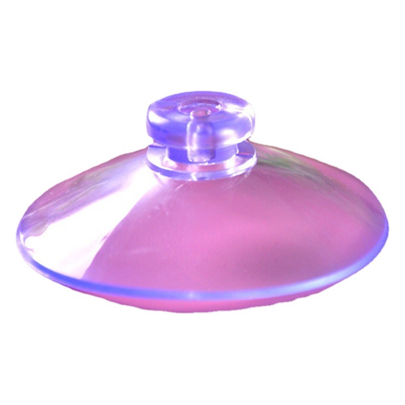 Fabricante de ventosa de vidrio transparente de pvc grueso 5m ventosa de vacío de cabeza plana cabeza de hongo ventosa de cabeza redonda accesorios de plástico